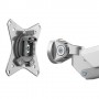 LogiLink BP0090 supporto da tavolo per Tv a schermo piatto 68,6 cm (27") Morsa Argento (BP0090)