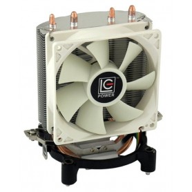 LC-Power LC-CC-95 ventola per PC Processore Refrigeratore 9,2 cm Argento, Bianco (LC-CC-95)