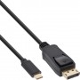 InLine 64121 cavo e adattatore video USB tipo-C (64121)