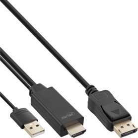 InLine 17164P cavo e adattatore video HDMI + USB (17164P)