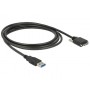 DeLOCK 83599 cavo USB 3 m USB 3.2 Gen 1 (3.1 Gen 1) USB A Micro-USB B Nero (83599)