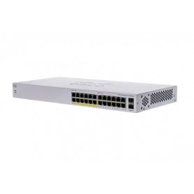 Cisco CBS110 Non gestito L2 Gigabit Ethernet (10/100/1000) Supporto Power over Ethernet (PoE) 1U Grigio (CBS110-24PP-EU)