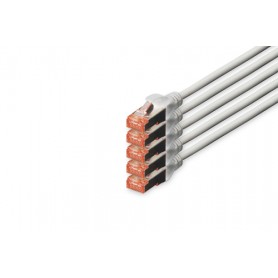 Digitus DK-1644-150-5 cavo di rete Grigio 15 m Cat6 S/FTP (S-STP) (DK-1644-150-5)