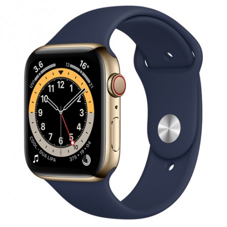 Apple Watch Series 6 44 mm OLED 4G Oro GPS (satellitare) (MJXN3FD/A)