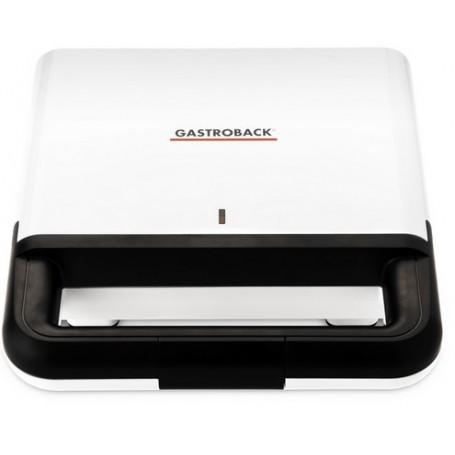 Gastroback Design 42443 tostiera 750 W Nero, Bianco (42443)