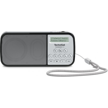 TechniSat RDR Portatile Analogico e digitale Argento (0002/3922)