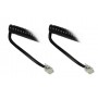 Alcasa THS-02 cavo telefonico 2 m Nero (THS-02)
