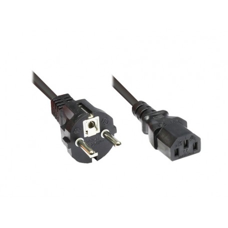 Alcasa 1501 cavo di alimentazione Nero 1,8 m CEE7/7 IEC C13 (1501)