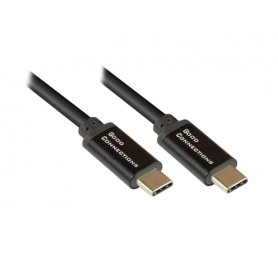 Alcasa 2213-SF010S cavo USB 1 m USB 2.0 USB C Nero (2213-SF010S)