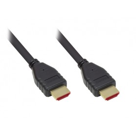 Alcasa 4521-020 cavo HDMI 2 m HDMI tipo A (Standard) Nero (4521-020)