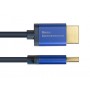 Alcasa 4521-SF010B cavo HDMI 1 m HDMI tipo A (Standard) Blu (4521-SF010B)