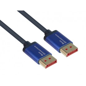 Alcasa 4814-SF010B cavo DisplayPort 1 m Blu (4814-SF010B)