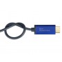 Alcasa 4860-SF030B cavo e adattatore video 3 m DisplayPort HDMI Nero, Blu (4860-SF030B)