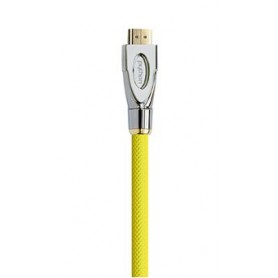 Python HDMI 2.0 M/M 5m cavo HDMI HDMI tipo A (Standard) Giallo (GC-M0030)