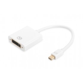 Digitus DB-340406-001-W cavo e adattatore video 0,15 m DVI-I Bianco (DB-340406-001-W)