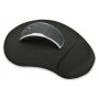 Ednet 64020 tappetino per mouse Nero (64020)
