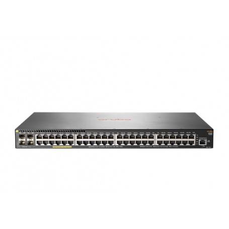 Hewlett Packard Enterprise Aruba 2930F 48G PoE+ 4SFP+ Gestito L3 Gigabit Ethernet (10/100/1000) Supporto Power over (JL256A#ABB)