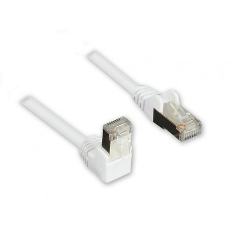 Alcasa Cat. 5e 1m cavo di rete Bianco Cat5e F/UTP (FTP) (805W-010EWI)