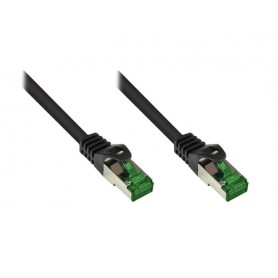 Alcasa 8062-H250S cavo di rete Nero 25 m Cat6a S/FTP (S-STP) (8062-H250S)
