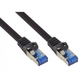 Alcasa 8060-SF015S cavo di rete Nero 1,5 m Cat6a S/FTP (S-STP) (8060-SF015S)