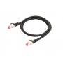 Python 8063PY-003S cavo di rete Nero 0,25 m Cat6 SF/UTP (S-FTP) (8063PY-003S)