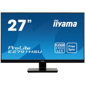 iiyama ProLite E2791HSU-B1 Monitor PC 68,6 cm (27") 1920 x 1080 Pixel Wide Quad HD LED Nero (E2791HSU-B1)