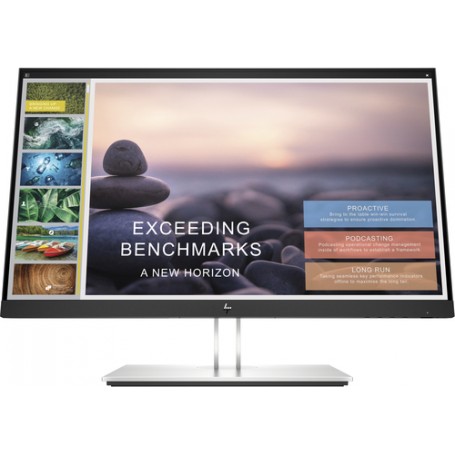 HP E-Series E24t G4 60,5 cm (23.8") 1920 x 1080 Pixel Full HD LCD Nero, Argento (9VH85AA#ABB)
