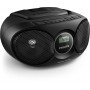 Philips AZ215B/12 impianto stereo portatile Digitale 3 W Nero (AZ215B/12)