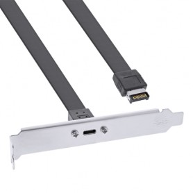 InLine 33446H scheda di interfaccia e adattatore USB tipo-C (33446H)