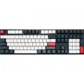Ducky ONE 2 TKL Tuxedo tastiera USB Inglese Nero, Grigio, Rosso, Bianco (DKON1887-PDEPDZZBX)