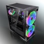 RAIJINTEK Silenos Pro Midi Tower Nero, Trasparente (0R20B00180)
