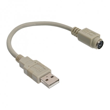InLine 33102 cavo PS/2 6-p Mini-DIN Beige (33102)