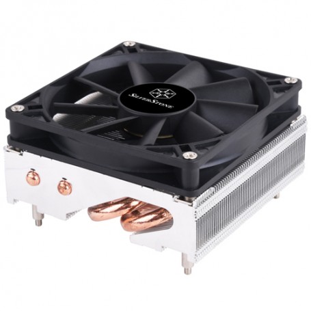 Silverstone AR11 Processore Refrigeratore 9,2 cm Alluminio, Nero (SST-AR11)