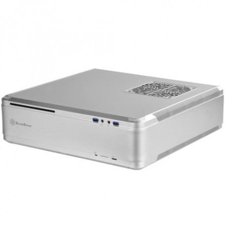 Silverstone Fortress FTZ01 Desktop Argento (SST-FTZ01S)