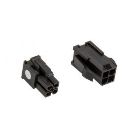 Cablemod CM-CON-4ATX-R cavo di collegamento 4 pin ATX Nero (CM-CON-4ATX-R)