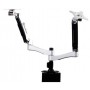 Silverstone SST-ARM22SC supporto da tavolo per Tv a schermo piatto 61 cm (24") Argento (SST-ARM22SC)
