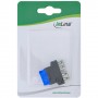 InLine 33444I adattatore per inversione del genere dei cavi internal USB 3.0 port (USB 19-pin) 19-pin USB 3.0 Nero, Blu (33444I)