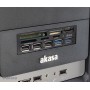 Akasa AK-ICR-17 lettore di schede USB 3.2 Gen 1 (3.1 Gen 1) Interno Grigio (AK-ICR-17)