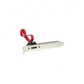 InLine 27902 cavo SATA 0,50 m Rosso (27902)