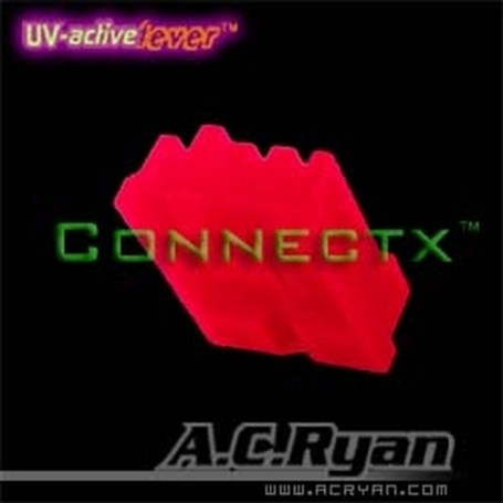 AC Ryan Connectx™ Floppy Power 4pin Female - UVRed 100x Rosso (ACR-CB7945)