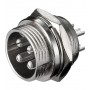Goobay ME 4 cavo di collegamento XLR M Acciaio inossidabile (11232)