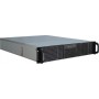 Inter-Tech 2U-20255 Supporto Nero, Acciaio inossidabile (88887105)
