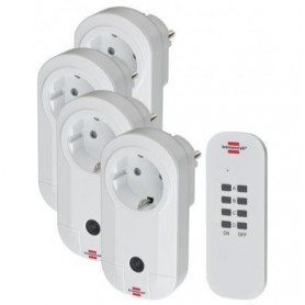 Brennenstuhl 1507050 adattatore per presa di corrente Bianco (1507050)