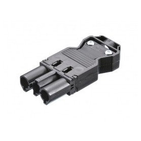 Bachmann Appliance plug GST18/3 - cavo di collegamento Nero (375.504)
