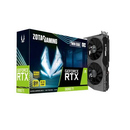ZOTAC GAMING GeForce RTX 3060 Ti Twin Edge OC LHR (ZT-A30610H-10MLHR) (ZT-A30610H-10MLHR_PROMO)