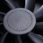 Fractal Design Venturi HF-14 Case per computer Ventilatore 14 cm Nero, Grigio (FD-FAN-VENT-HF14-BK)
