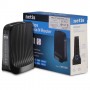 Inter-Tech WF2420 router wireless Gigabit Ethernet Banda singola (2.4 GHz) Nero (88883027)