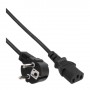 InLine Schuko to 3pin IEC female Black 10m Nero (16655M)