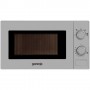 Gorenje MHO 20 E1S Superficie piana Solo microonde 20 L 700 W Argento (734702)