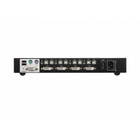 ATEN Switch KVM USB DVI per la sicurezza a 4 porte (conforme PSS PP v3.0) (CS1184D-AT-G)